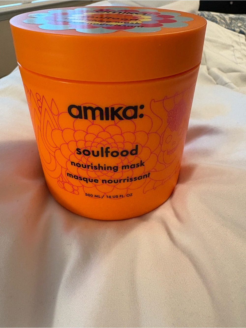 amika: Soulfood Nourishing Mask-Jumbo 500 ml 16fl oz Authentic New
